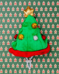 Christmas Tree Party Hat + Play Toy for Dogs
