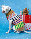 Patchwork Stripe Dog Sweater