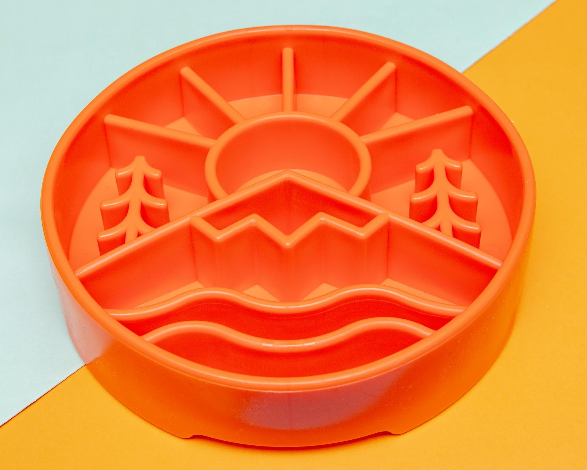 Great Outdoors Slow Feeder Dog Bowl (Made in the USA)