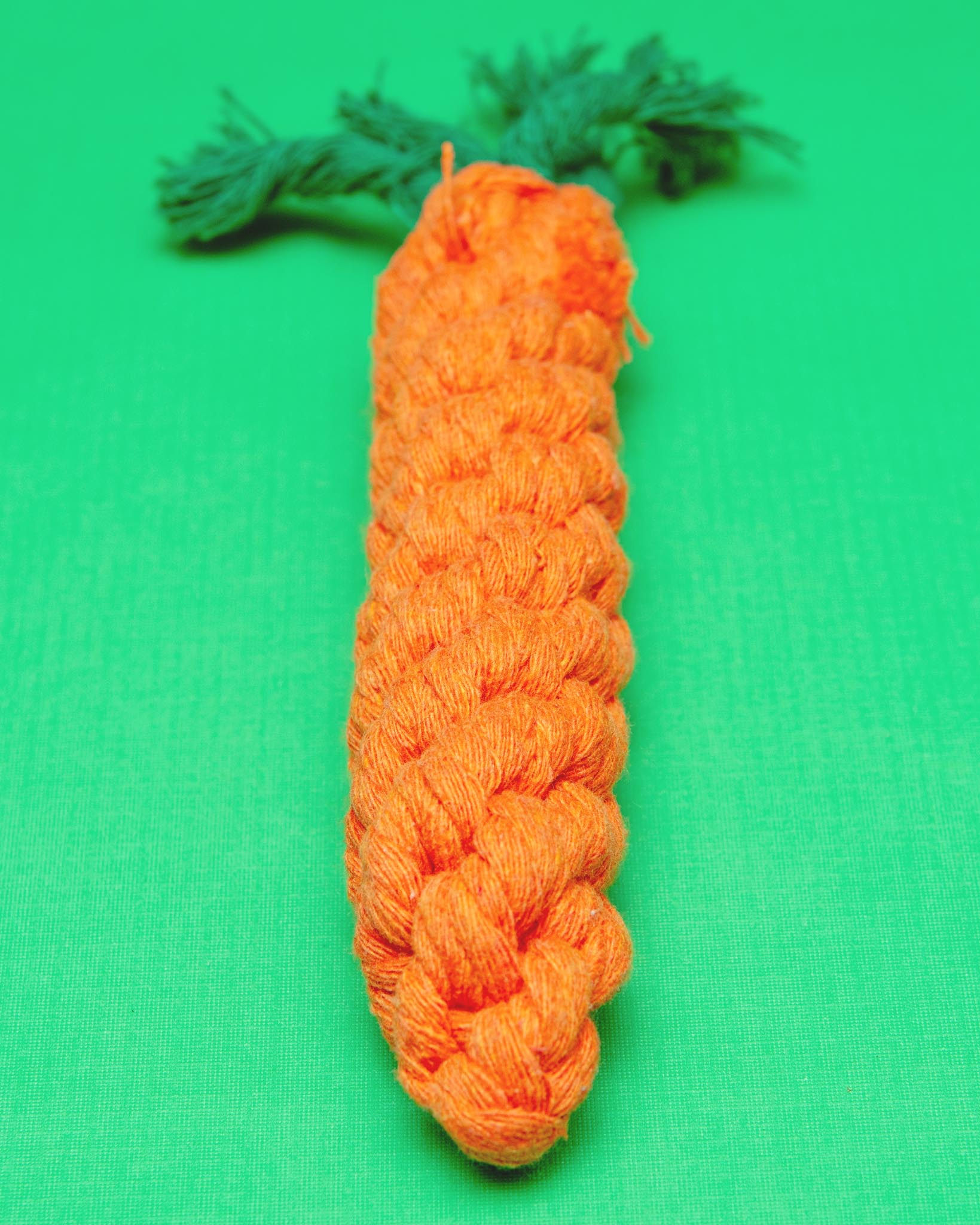 Eco-Friendly Carrot Rope Dog Toy