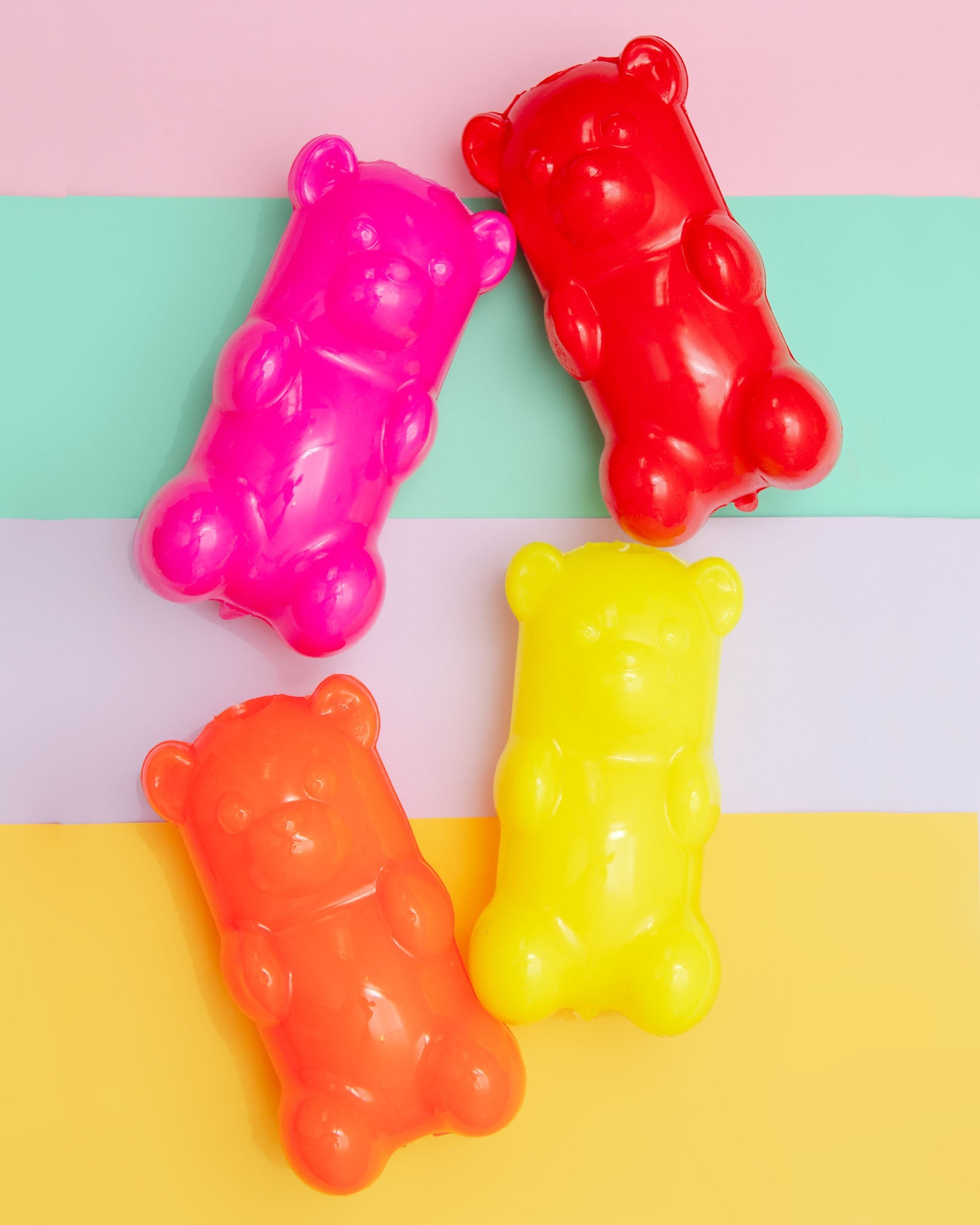Gummy Bear Crunch Dog Toy (Made in the USA)