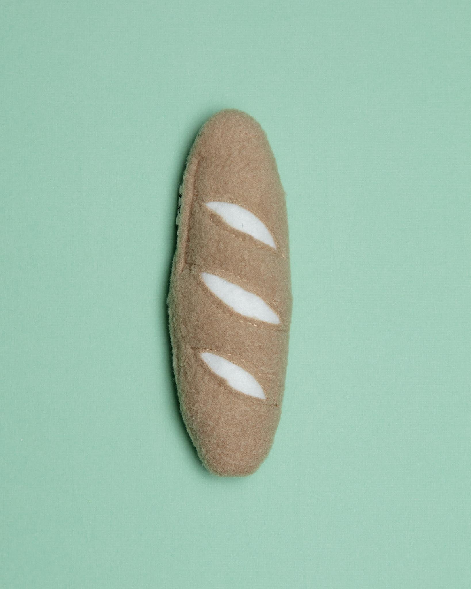 Warm Baguette Catnip Toy