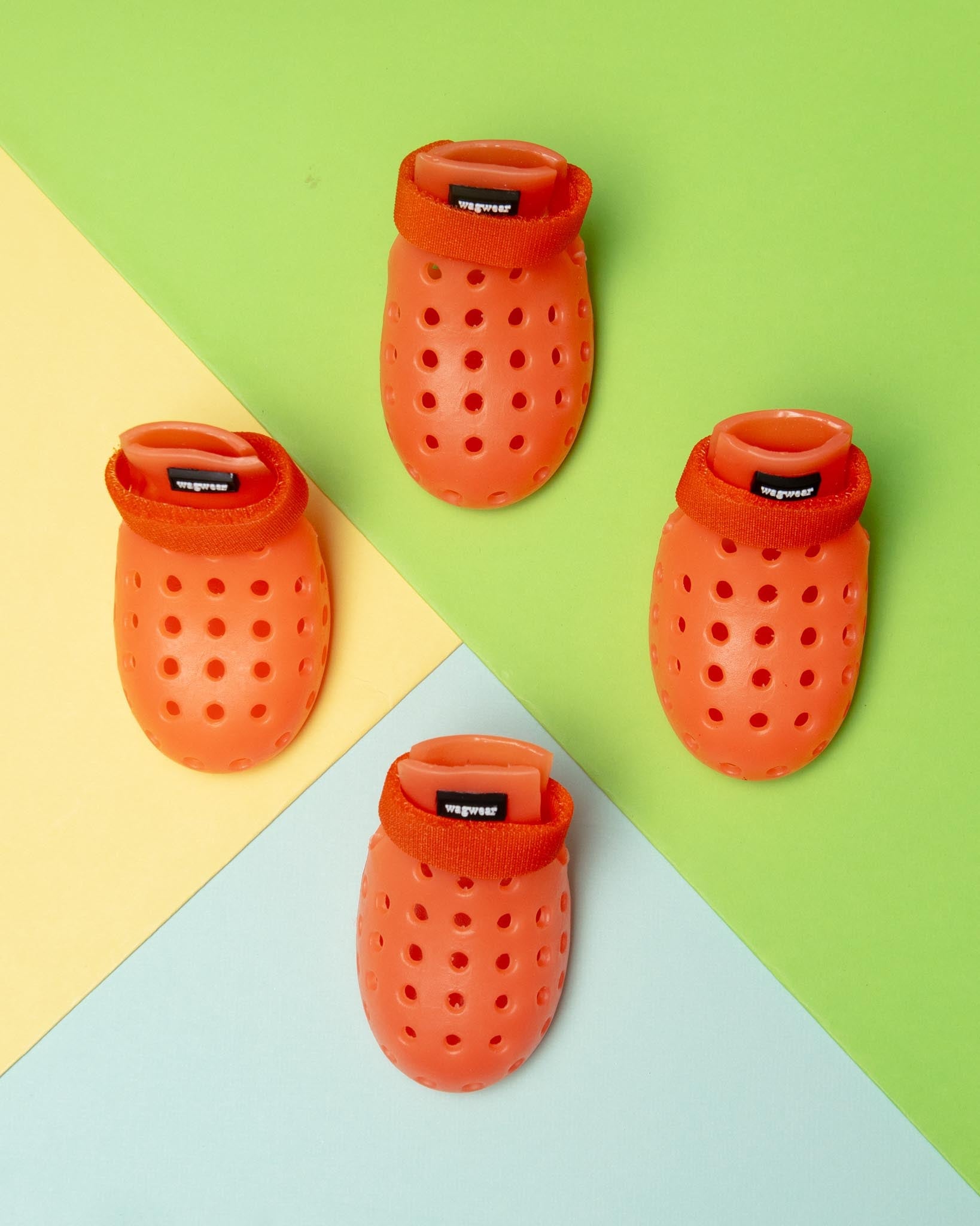 WagWellies Mojave Dog Boots in Orange (FINAL SALE)