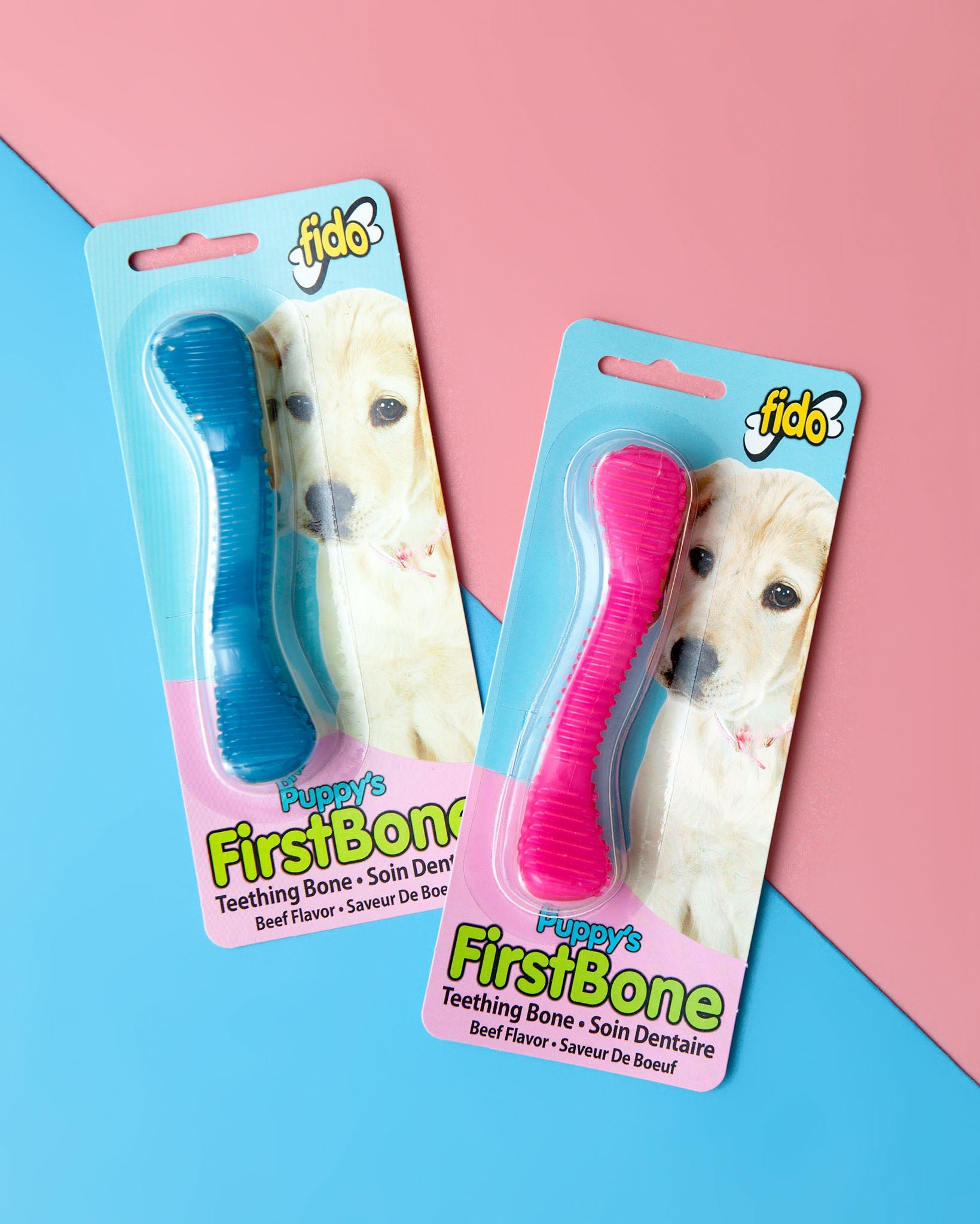 Puppy's First Bone Teething Toy (Made in the USA)