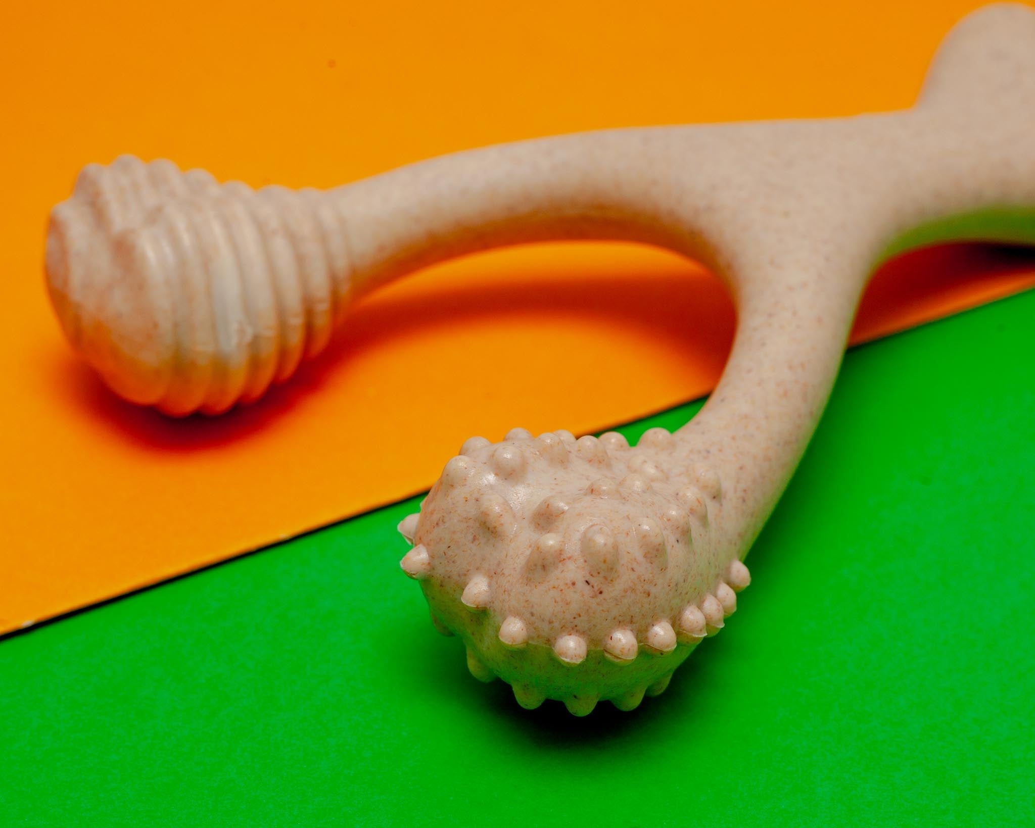 TOUGH All Natural Eco-Friendly Dog Chew Toy (Beef Flavor - Hard)