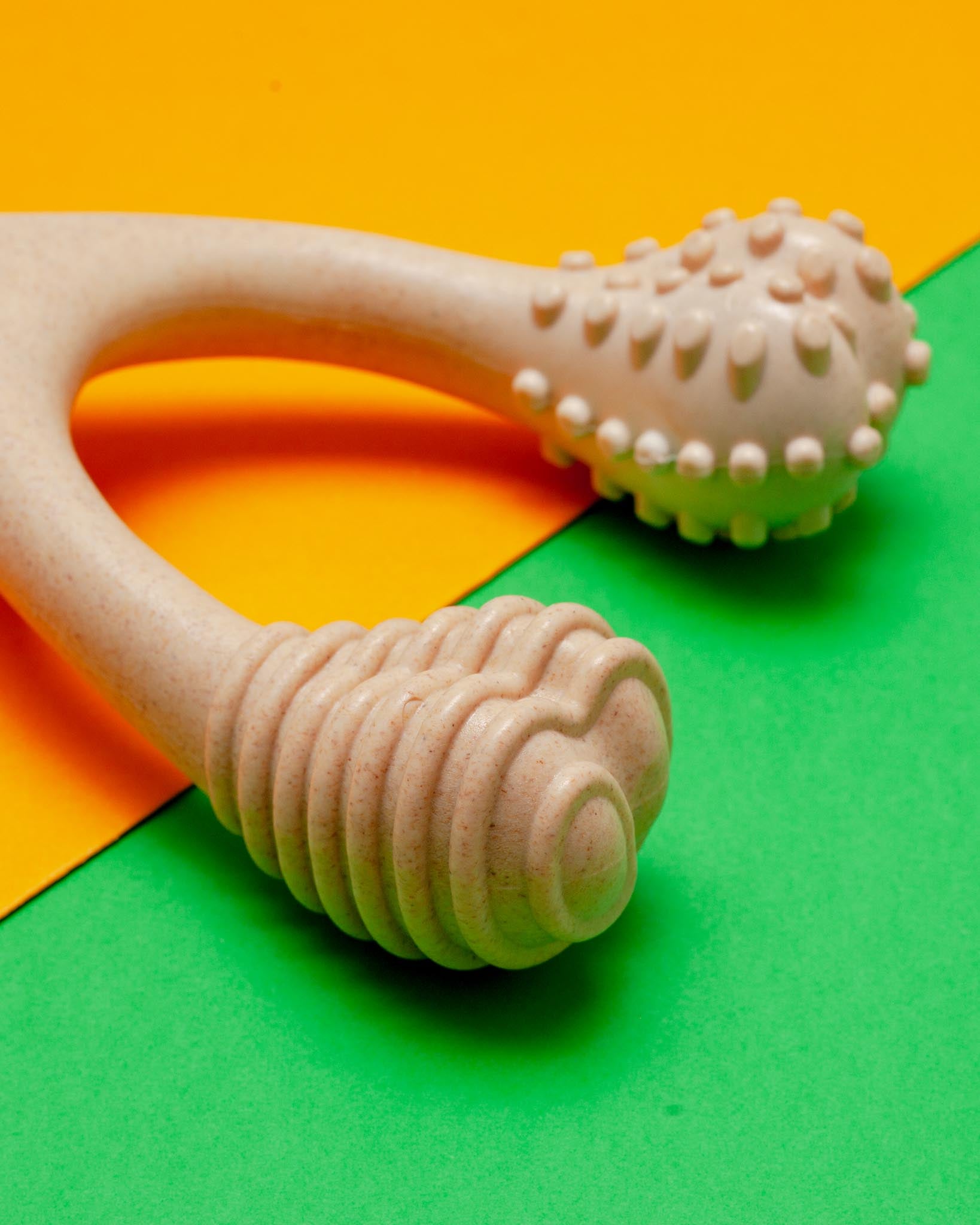 TOUGH All Natural Eco-Friendly Dog Chew Toy (Beef Flavor - Hard)