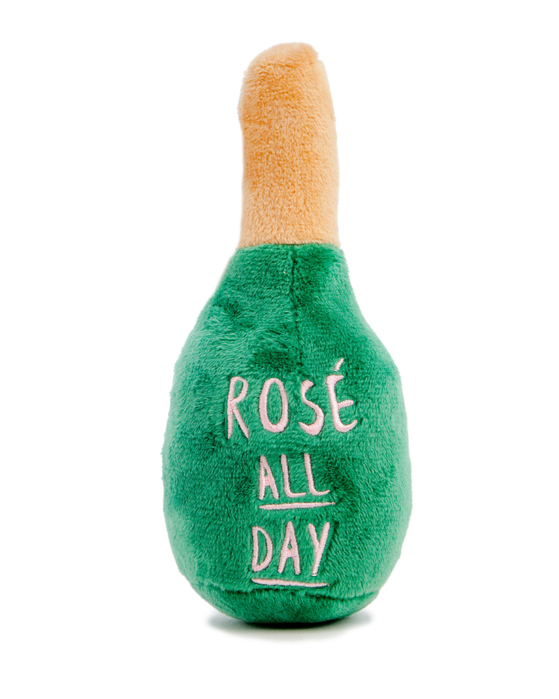Woof Clicquot Rosé Plush Dog Toy