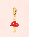 Toadstool Dog Collar Charm