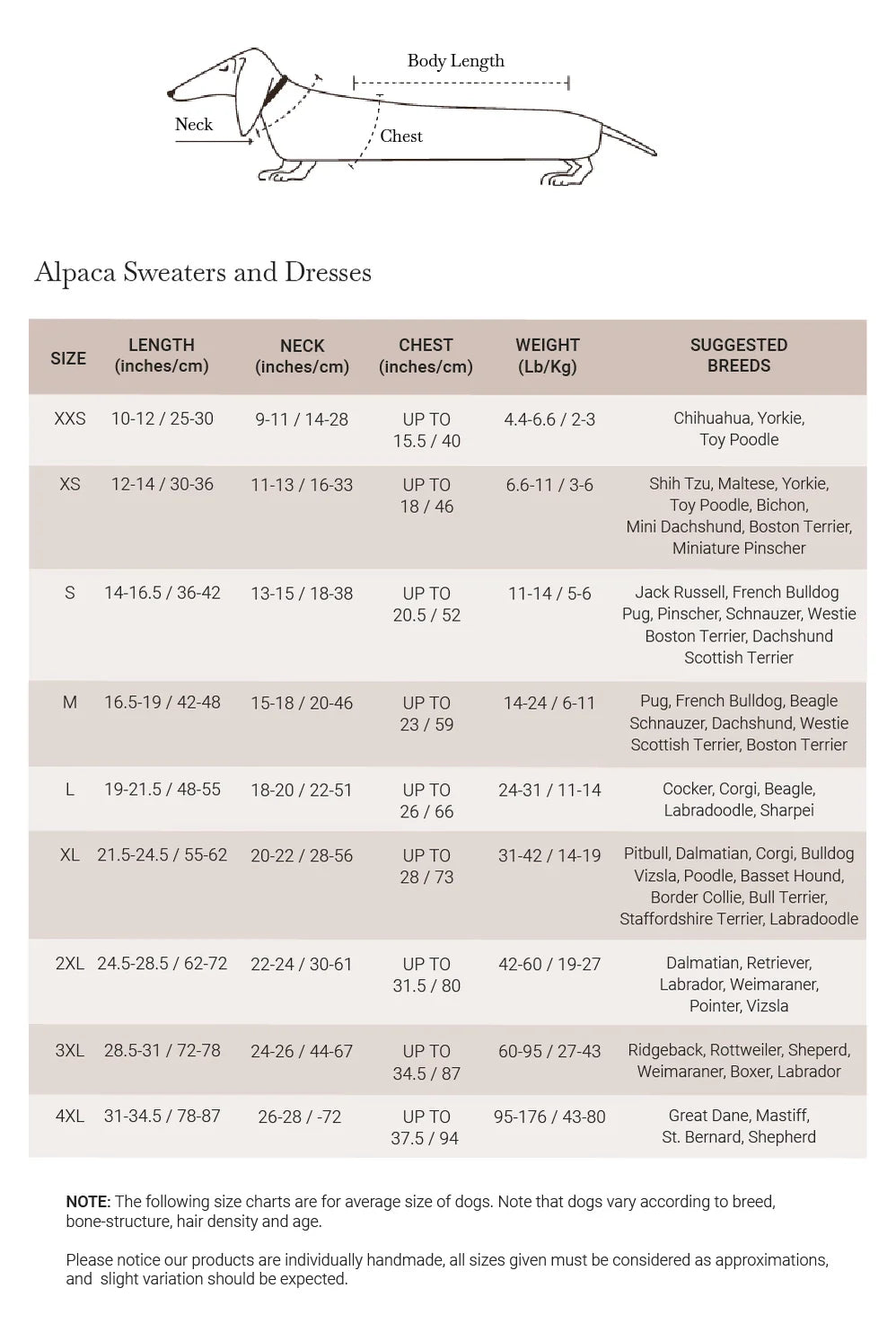 Forest Chevron Alpaca Knit Dog Sweater (FINAL SALE)