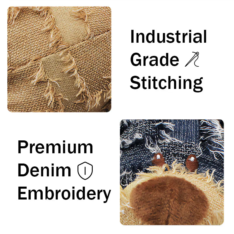 Indestructible & Interactive Bear Dog Toy For Aggressive Chewers