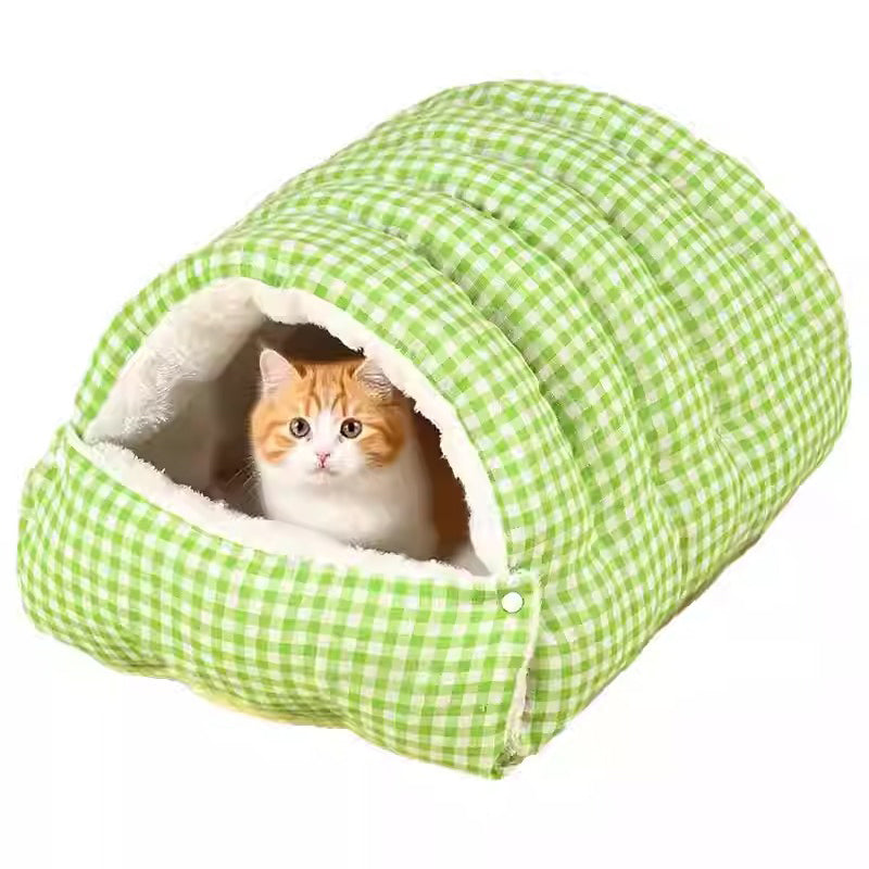 🐈2025 New Removable and Washable Winter Closed-Off Cat Bed 🐾