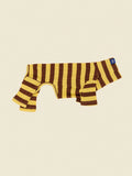 Dijon Stretch Ribbed Dog Onesie
